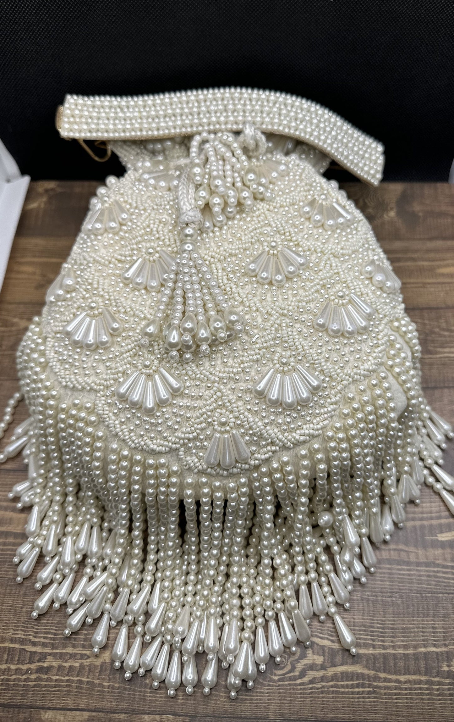 Handmade Beaded Potli Bag| Elegant Evening Bag - Perfect Gift for her, Bridal purse